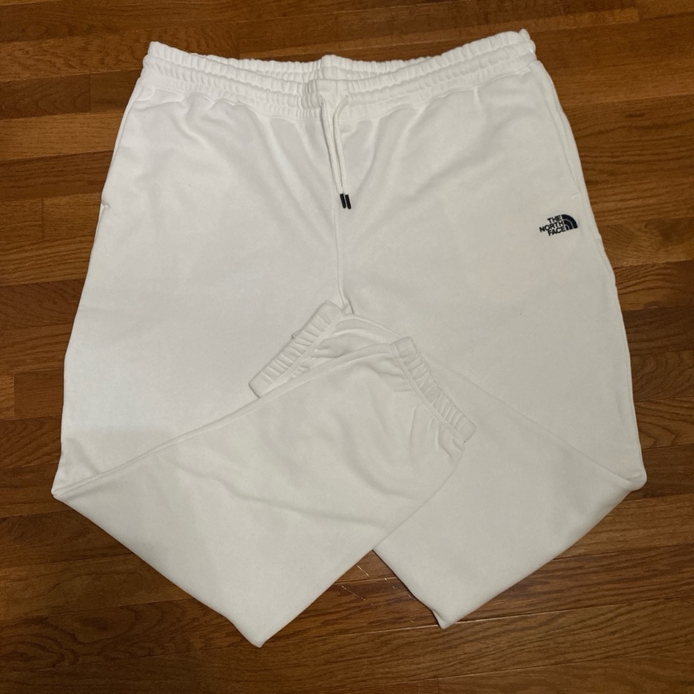 North Face white womens 2XL sweatpants joggers